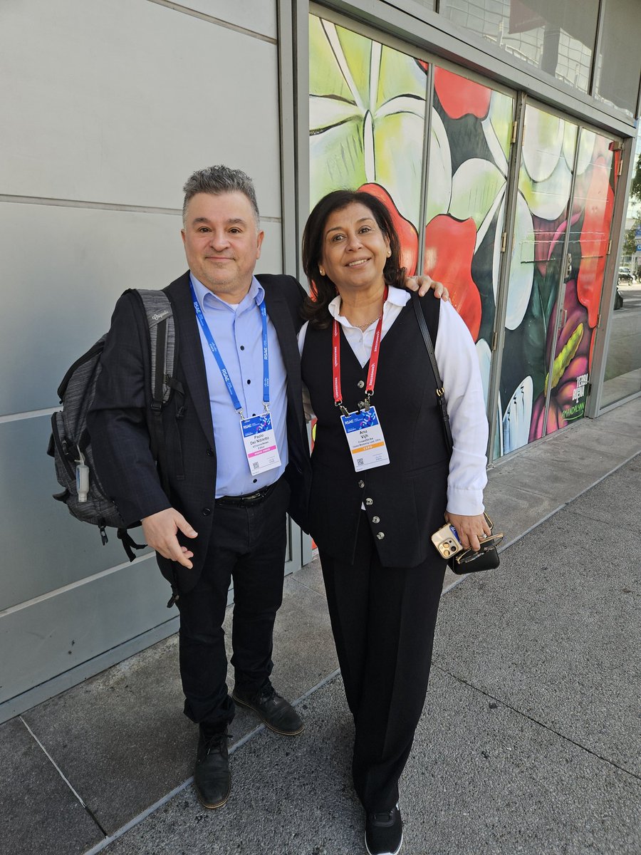 A real pleasure meeting up with Anu Vijh <a href="/anuvijh/">Anu</a> from <a href="/CrowdStrike/">CrowdStrike</a> at the RSA Conference in San Francisco.  Anu and I have been colleagues for a long time in the channel. #CrowdStrike #rsac2026