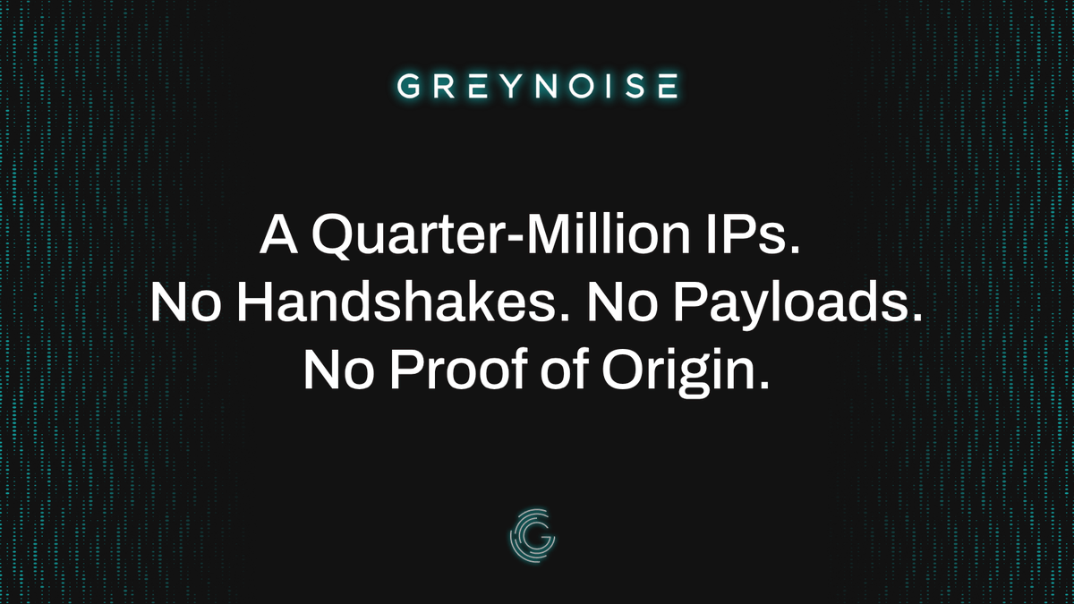 GreyNoise tweet media