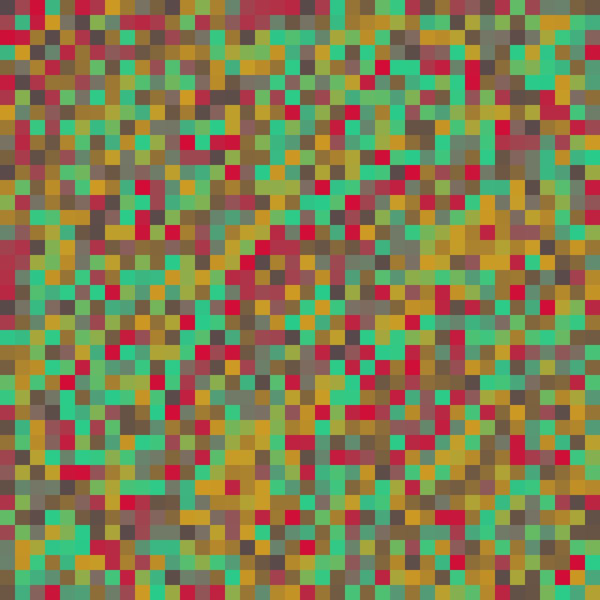 🤖 Beep beep! Check out this colorful pixel art.

🎨 Colors used: #57494b, #ce9a22, #28cc8b, #d40a36

#twitterbot #pixelmuse #pixelart #digitalart #8bit #art #generativeart