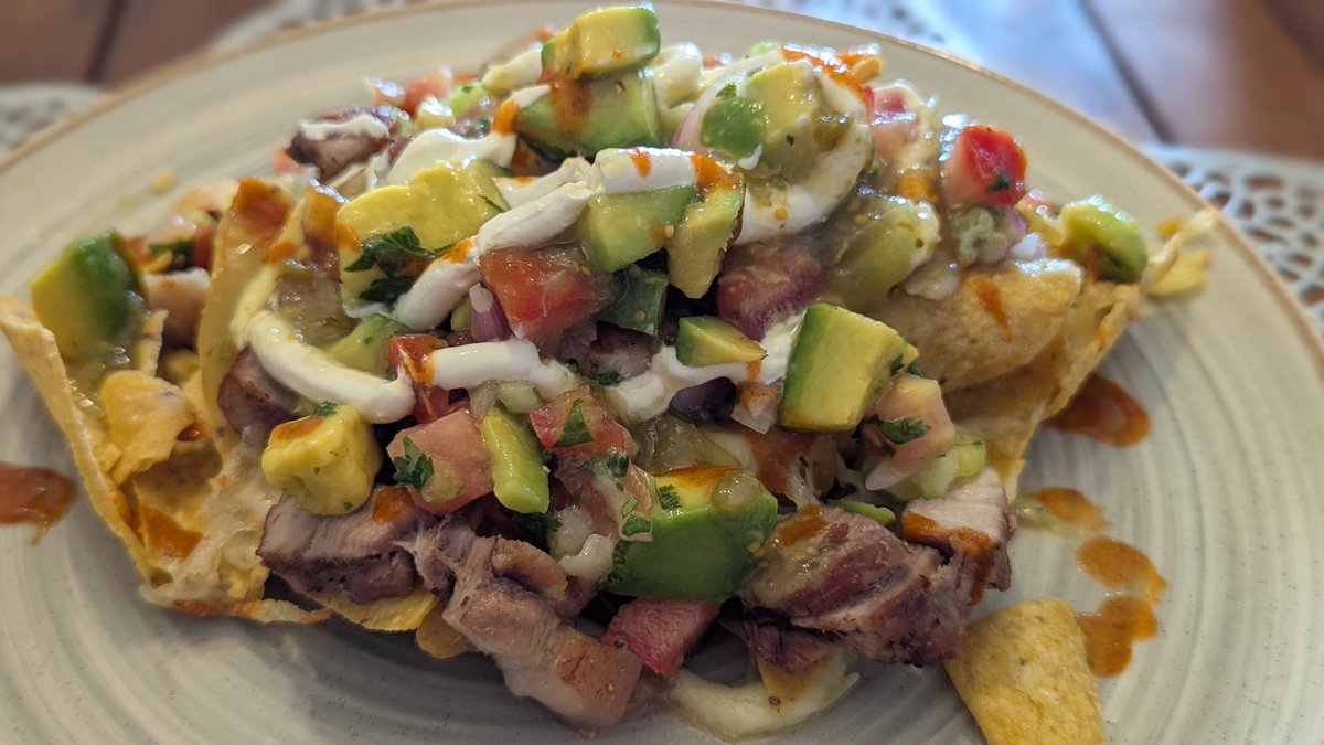 Nachos de chicharron