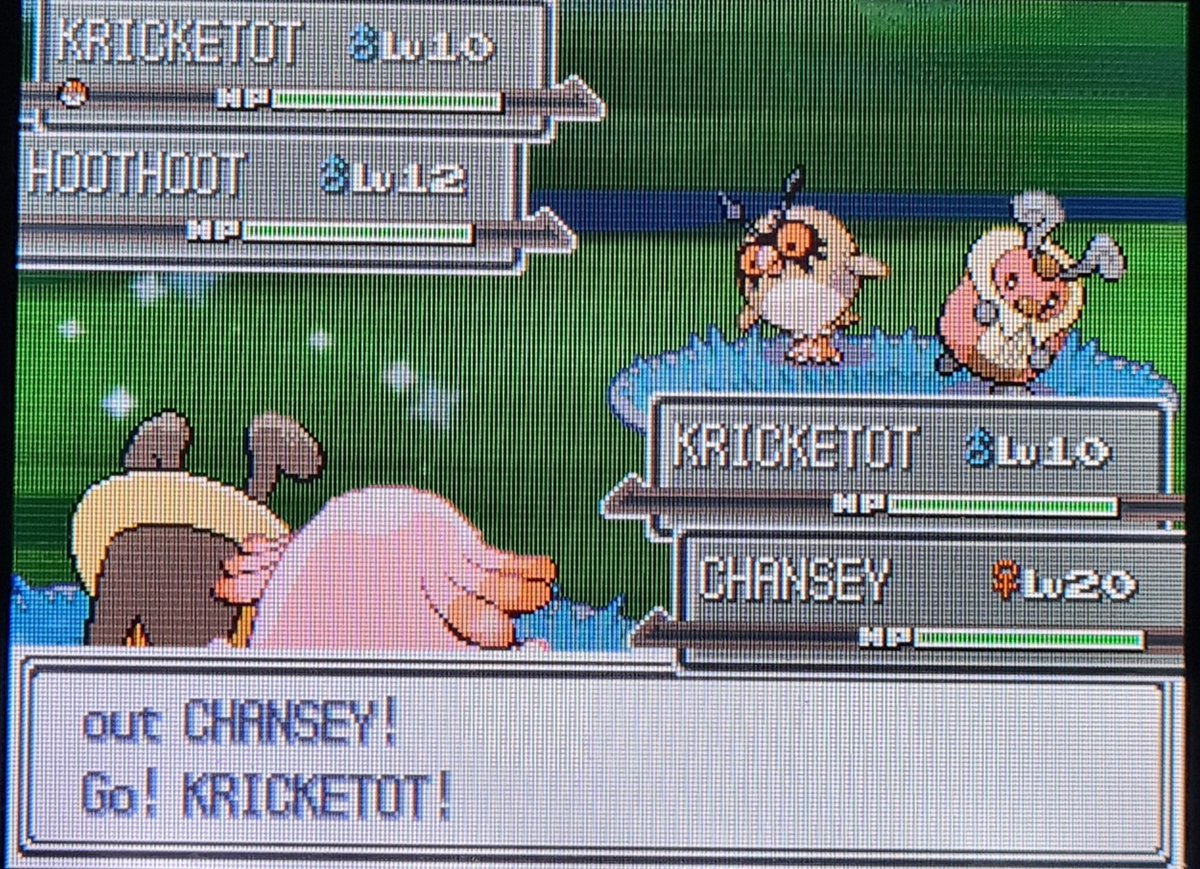 SH_J181's tweet photo. Shiny kricketot after 1842 seen! Phase 1 for Buneary/Budew. (Whatever shines first)

Lovely 10% Phase! On a roll at the moment! https://t.co/B2k7uMrwyl