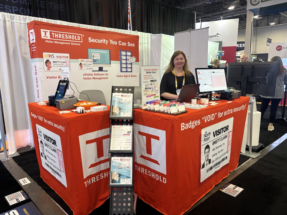 DataManage's tweet image. We’re live at #ISCWest — Booth 7112! 
✨ Expiring badges that enhance security and streamline visitor flow
✨Our eVisitor #VisitorManagement system for easy, affordable check-in
✨Brand new parking decals designed for easy identification and parking control
#SecuritySolutions