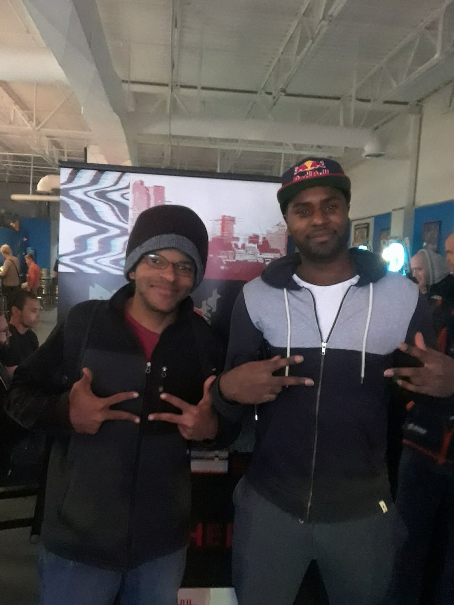 TheScottPrime's tweet photo. Man. It was 8 years ago I took this picture with @Snake_Eyez_ when he came through CO during the Red Bull event. 

Feels like yesterday. Where has the time gone? 

@AkihabaraDenver brings back good memories. https://t.co/1oQ6oaSZfu