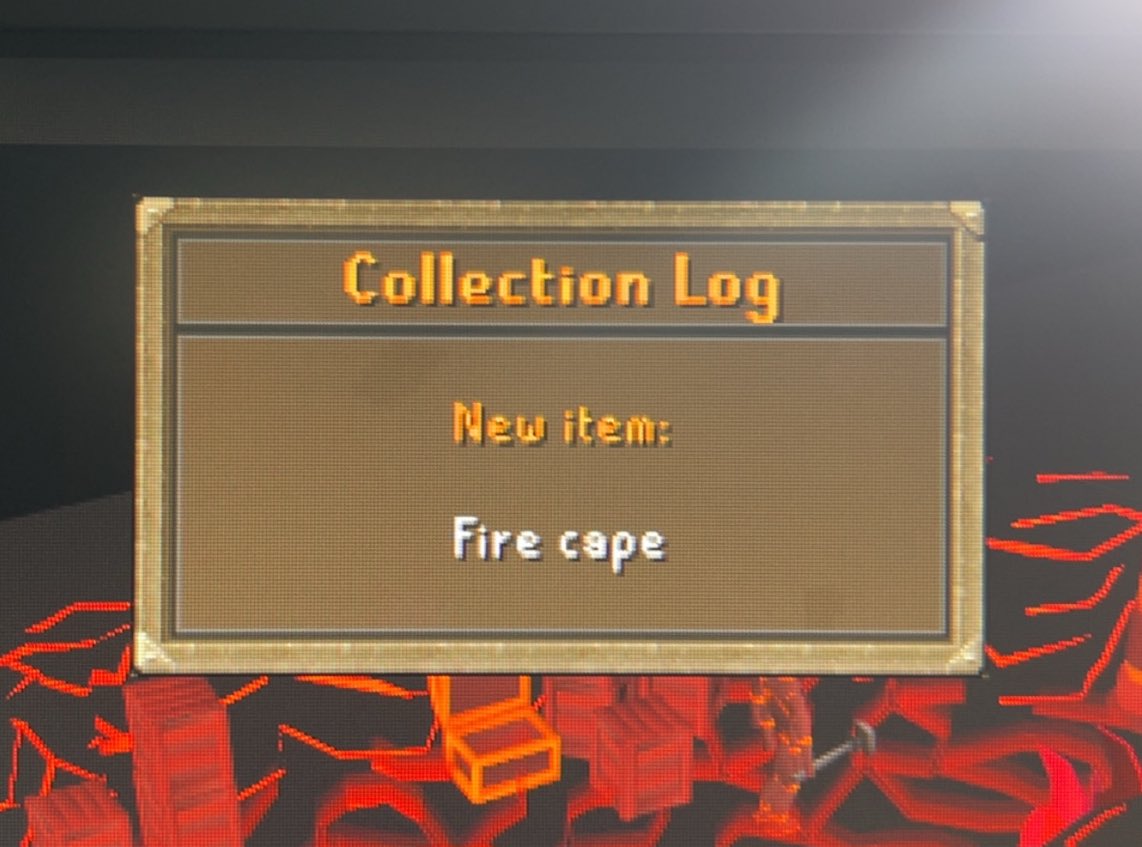 Fire Cape. First try. Gz.