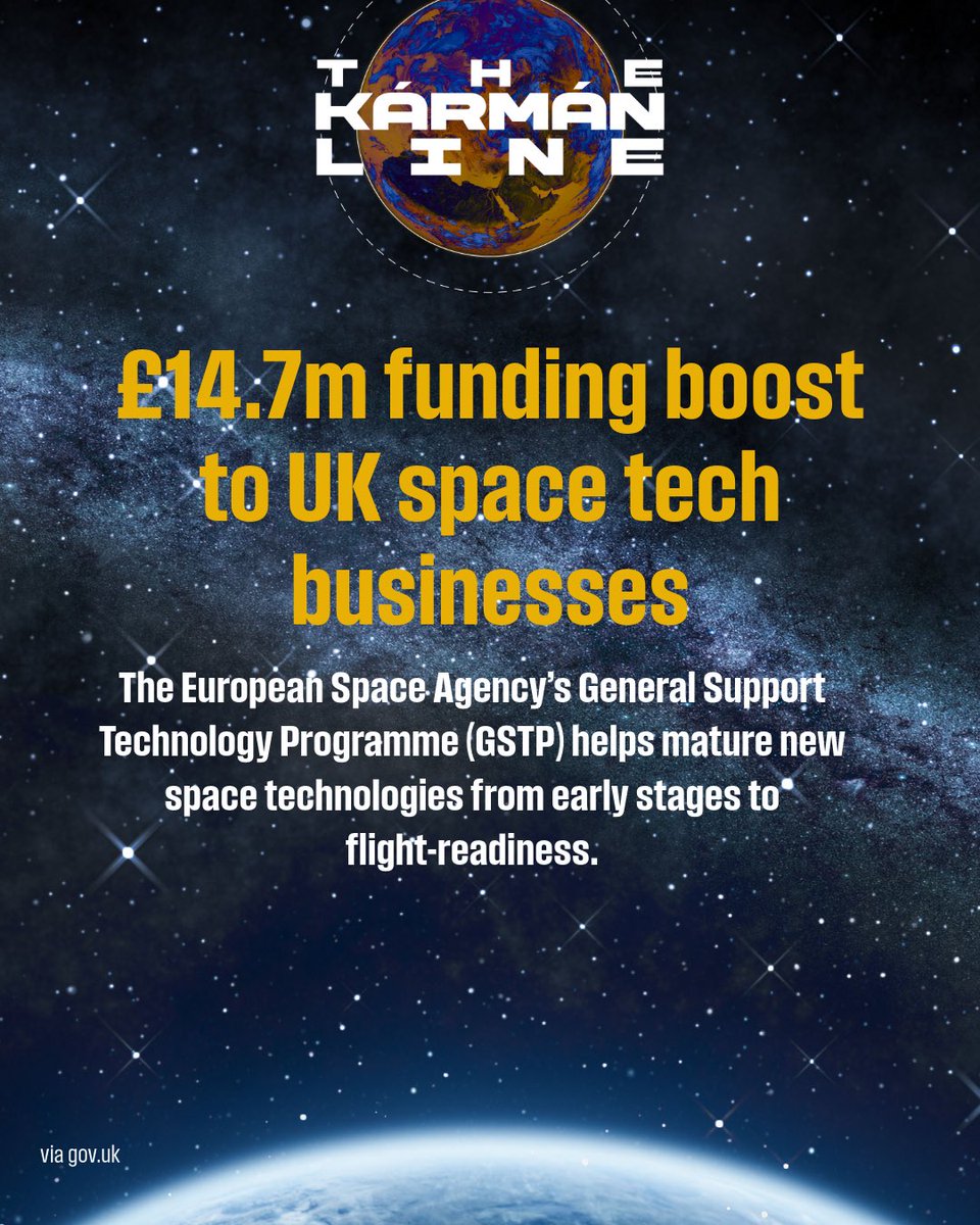 TheKarmanLineUK's tweet photo. 🚀 Here’s your latest roundup of what’s making headlines across the space industry!

#SpaceNews #SpaceIndustry #NewSpace https://t.co/OPf6x8SAJ7