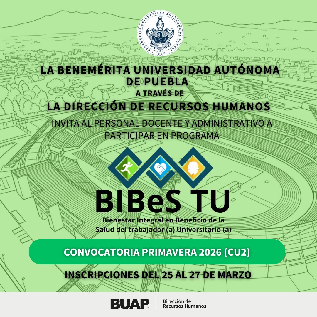 Dirección de Recursos Humanos BUAP tweet media