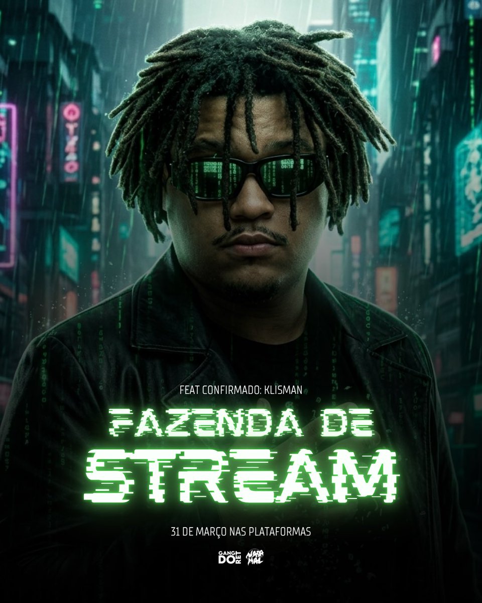 KLISMAN ESTÁ PRESENTE EM “FAZENDA DE STREAM”

31 DE MARÇO EM TODAS AS PLATAFORMAS. 💊
