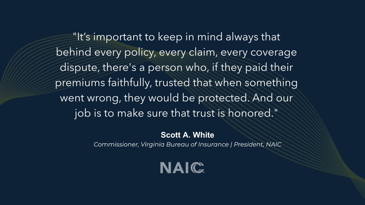 National Association of Insurance Commissioners tweet media