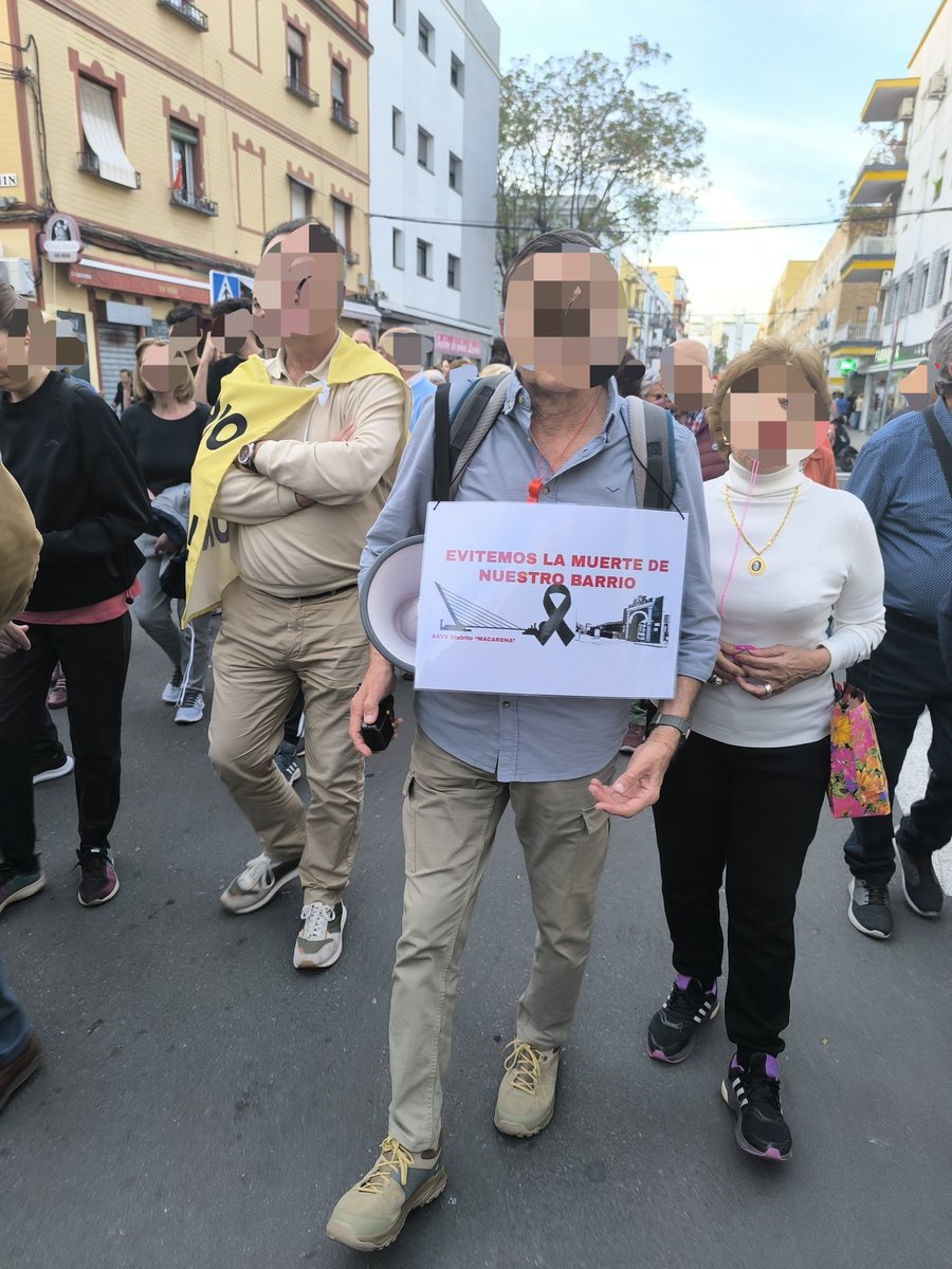 Vecinos afectados albergues Macarena tweet media