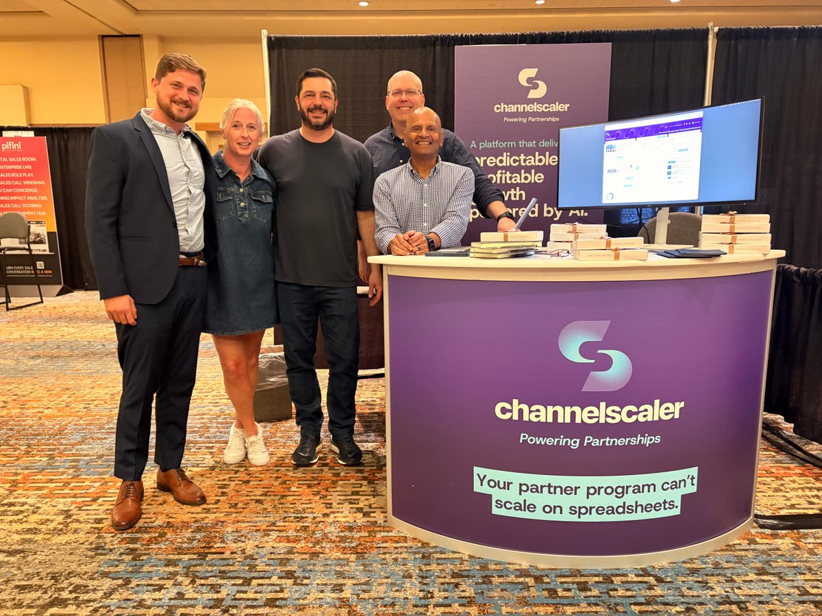 xtrmlive's tweet photo. Strategic partnerships are built on more than just Zoom calls.

Last week, our VP of Partnerships Kyle Sloat headed to #PartnerTechX to discuss the future of collaborative growth.

It was great to share ideas with the teams at tenXengage, Structured, Infoblox, and Channelscaler. https://t.co/iqFRP4emv5