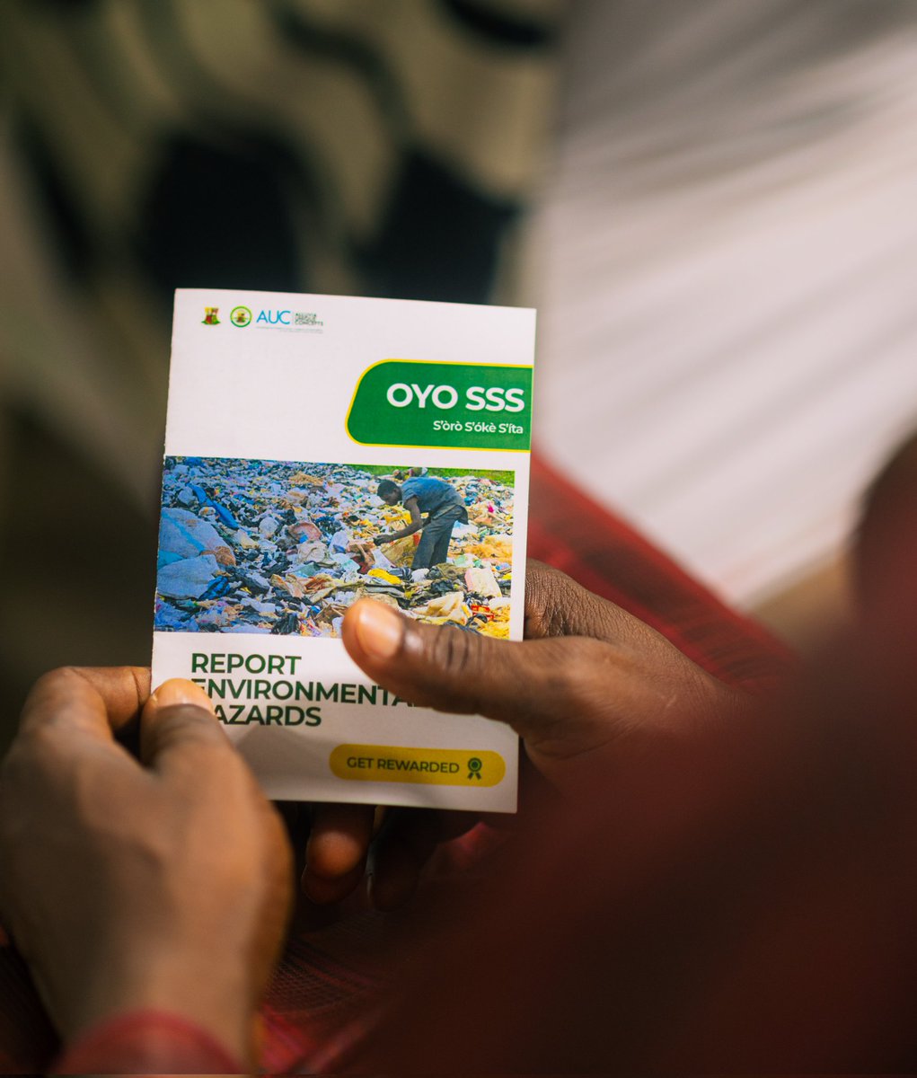 alluvia_uc's tweet photo. Not everything starts with noise.
Some movements begin with a decision.
A decision to speak up.
A decision to act.
A decision to stop looking away.
OYO S’òrò S’ókè S’íta (OYO SSS) is not just an initiative; it’s a shift.
#OYOSSS | #AUC | #CleanOyo | #TheBeginning https://t.co/TkV9JUMkhR