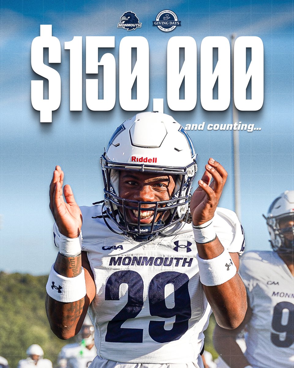 Monmouth Football tweet media