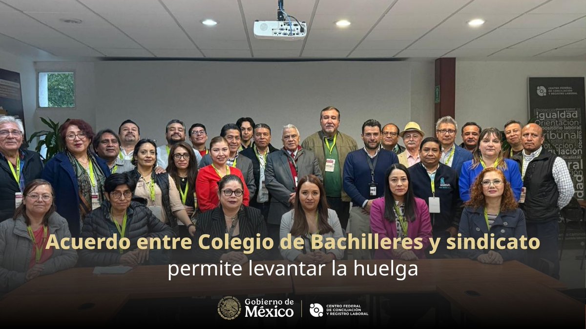 Centro Federal de Conciliación y Registro Laboral tweet media