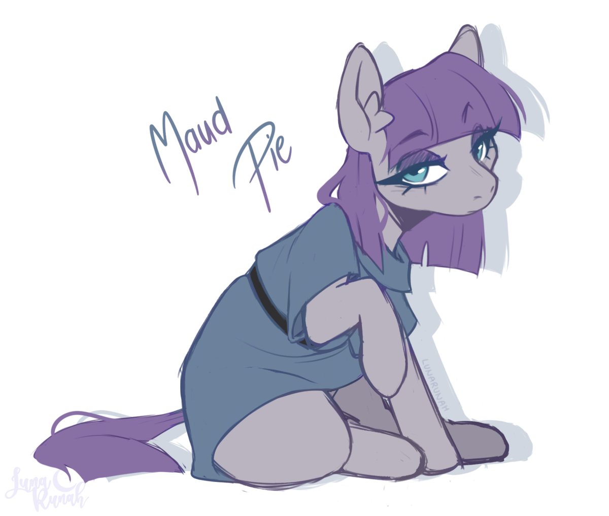 LunaRunah's tweet photo. Day 3 of drawing randomized Ponies to practice for Artfight:

Maud Pie

#mlp #mylittlepony #mlpfim #maudpie https://t.co/VyVqSl9lMw