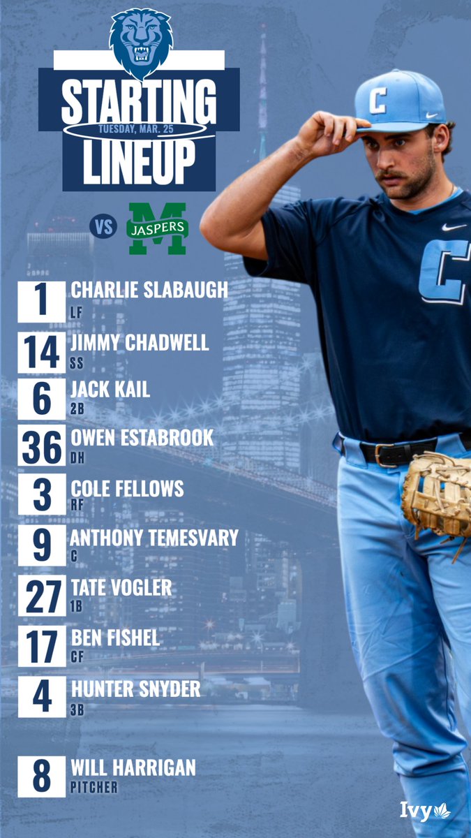 Columbia Baseball tweet media