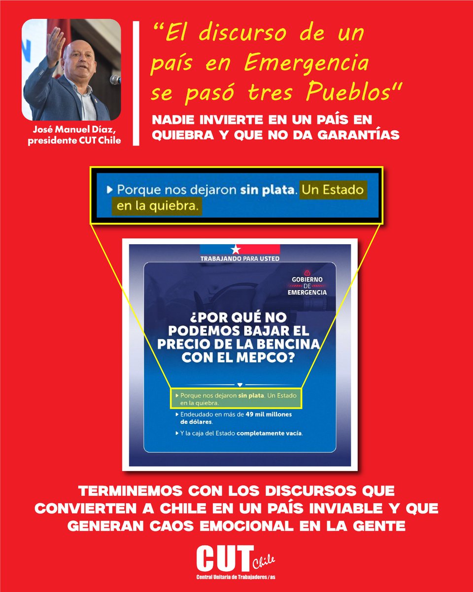 CUT Chile ✍️🗳 tweet media