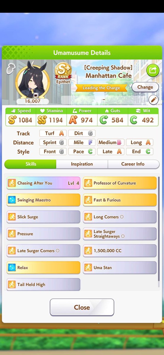 063Serp's tweet photo. @pixloen First run with that kind of advice and barely made it to S+, this was including bad shop/finale training RNG so its definitely low rolled. Huge thanks!! https://t.co/GvaBmoP2Dz