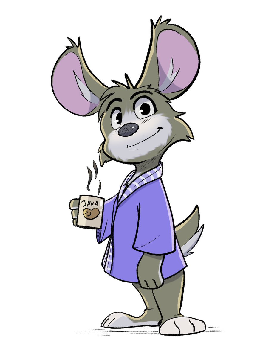 fxscreamer's tweet photo. Not sure who this dude is, but he likes coffee. Sketched on a stream a week ago.

#cartoon #sketch #illustration https://t.co/t46SHvW5Cc