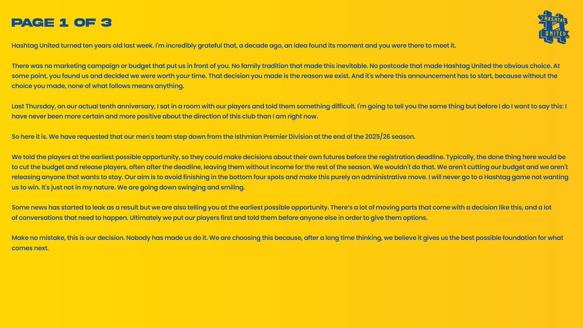 Hashtag United tweet media