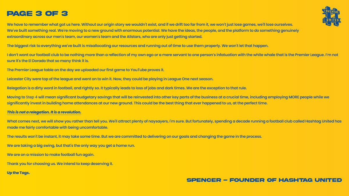 Hashtag United tweet media