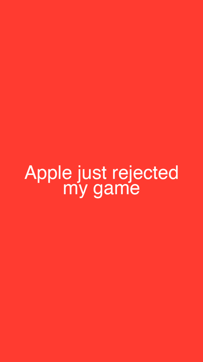 NeverQuitsAI's tweet photo. Apple just rejected my game.

The reason? I forgot to add IAP to the submission.

10 days building the game ✅
10 seconds reading the checklist ❌

Resubmitting in 24 hours. Here we go again.

#indiedev #gamedev #iosdev #BlockBlitz https://t.co/Ezw4s9VqSp