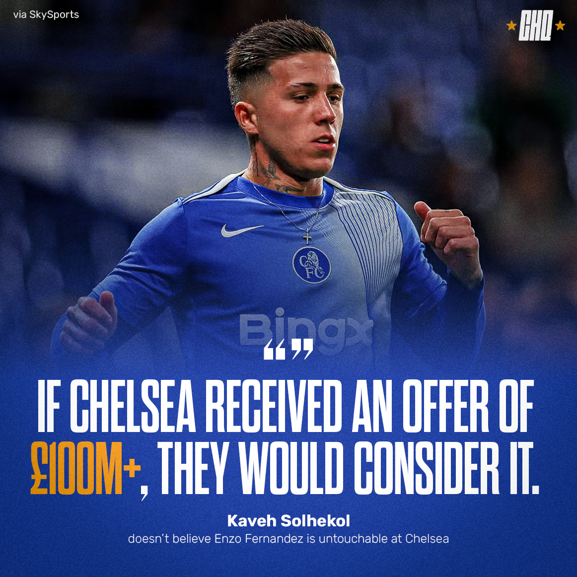 Chels HQ tweet media