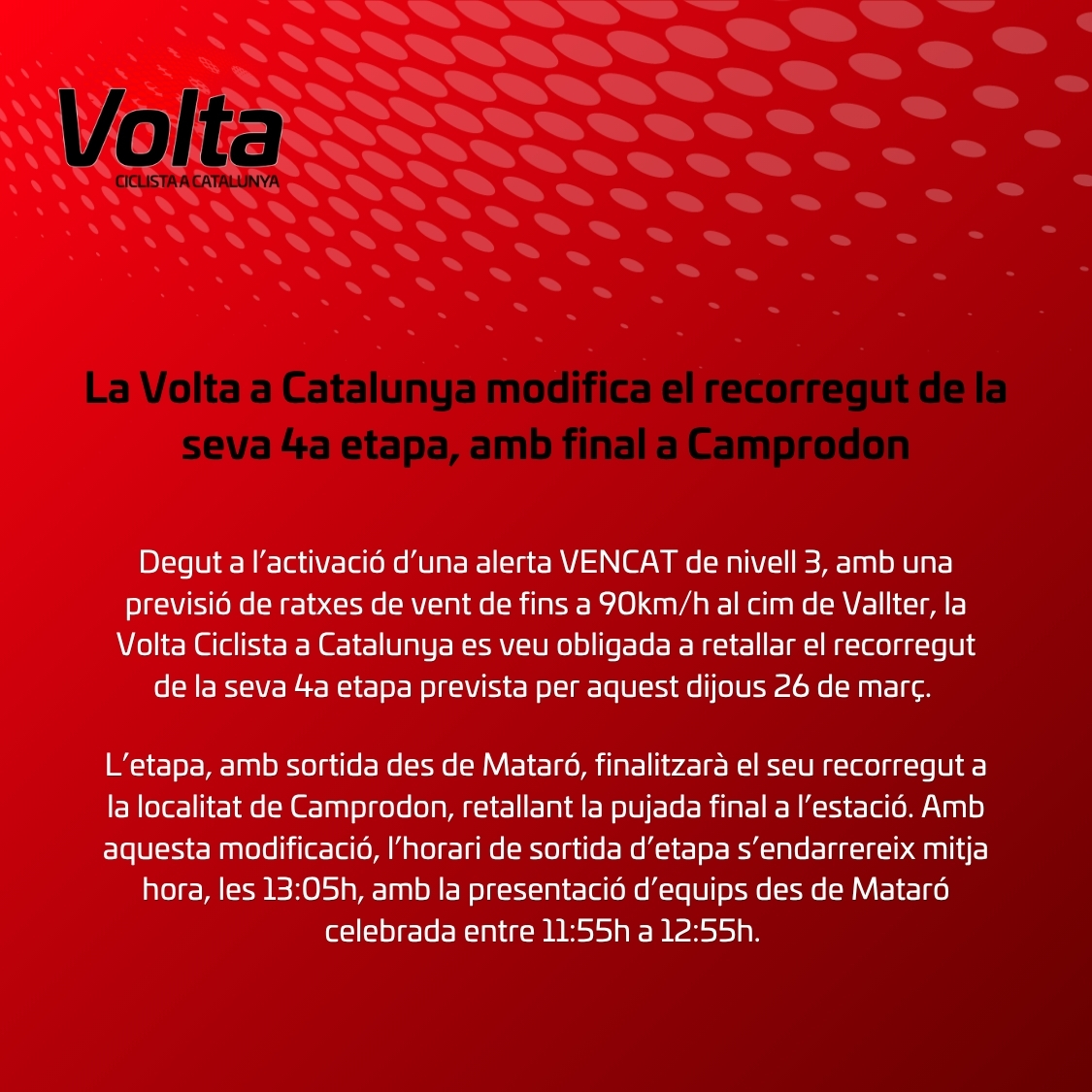 Volta a Catalunya tweet media