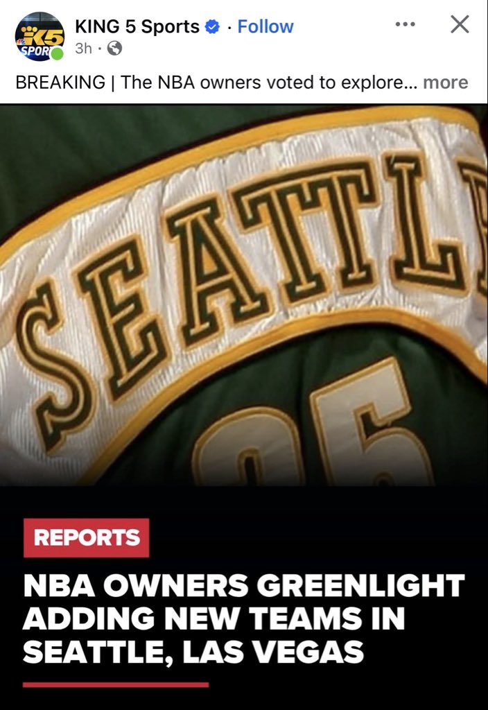 GerlaAaron's tweet photo. Bring back the Sonics!!! https://t.co/KH3x3SsvN6