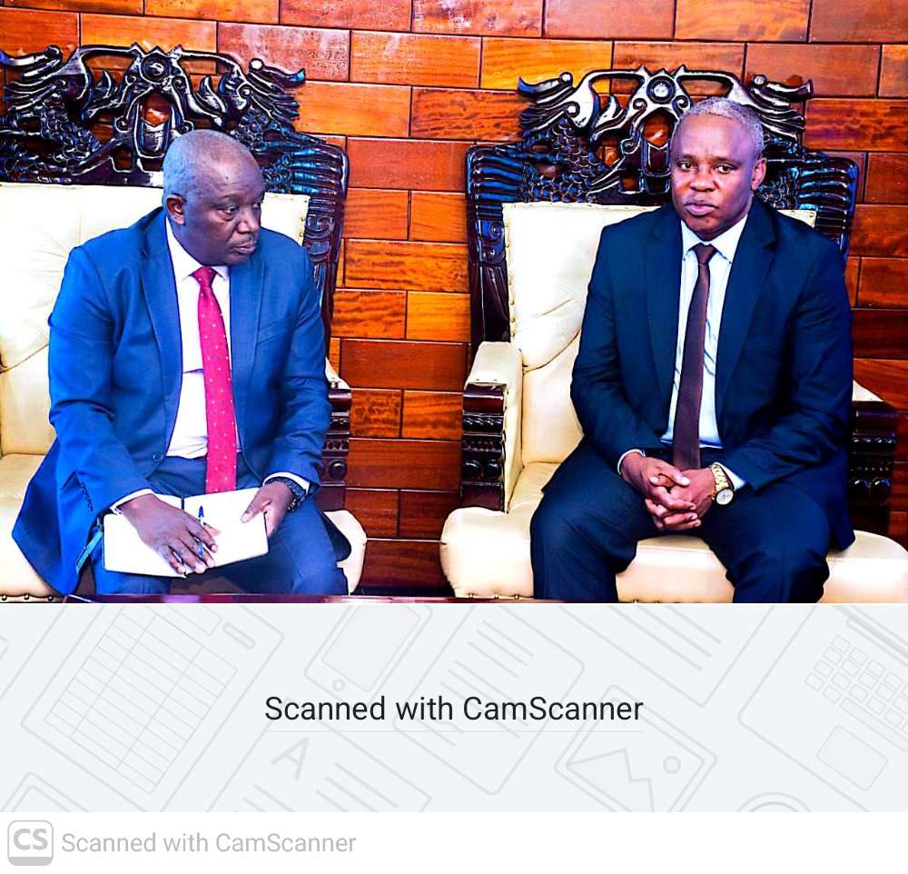 UbaloziBurundi's tweet photo. Tarehe 25.3. 2026, Mhe. Gelasius G. Byakanwa, Balozi wa Tanzania nchini Burundi alifanya mazungumzo na Mhe. Meja, Jenero Aloys Ndayikengurukiye, Gavana wa Mkoa wa Bujumbura, kwa lengo la kujitambulisha na kumtaarifu  Maonesho ya Biashara  yatakayofanyika tarehe 21-24 Mei, 2026. https://t.co/BKkqL19NJ8