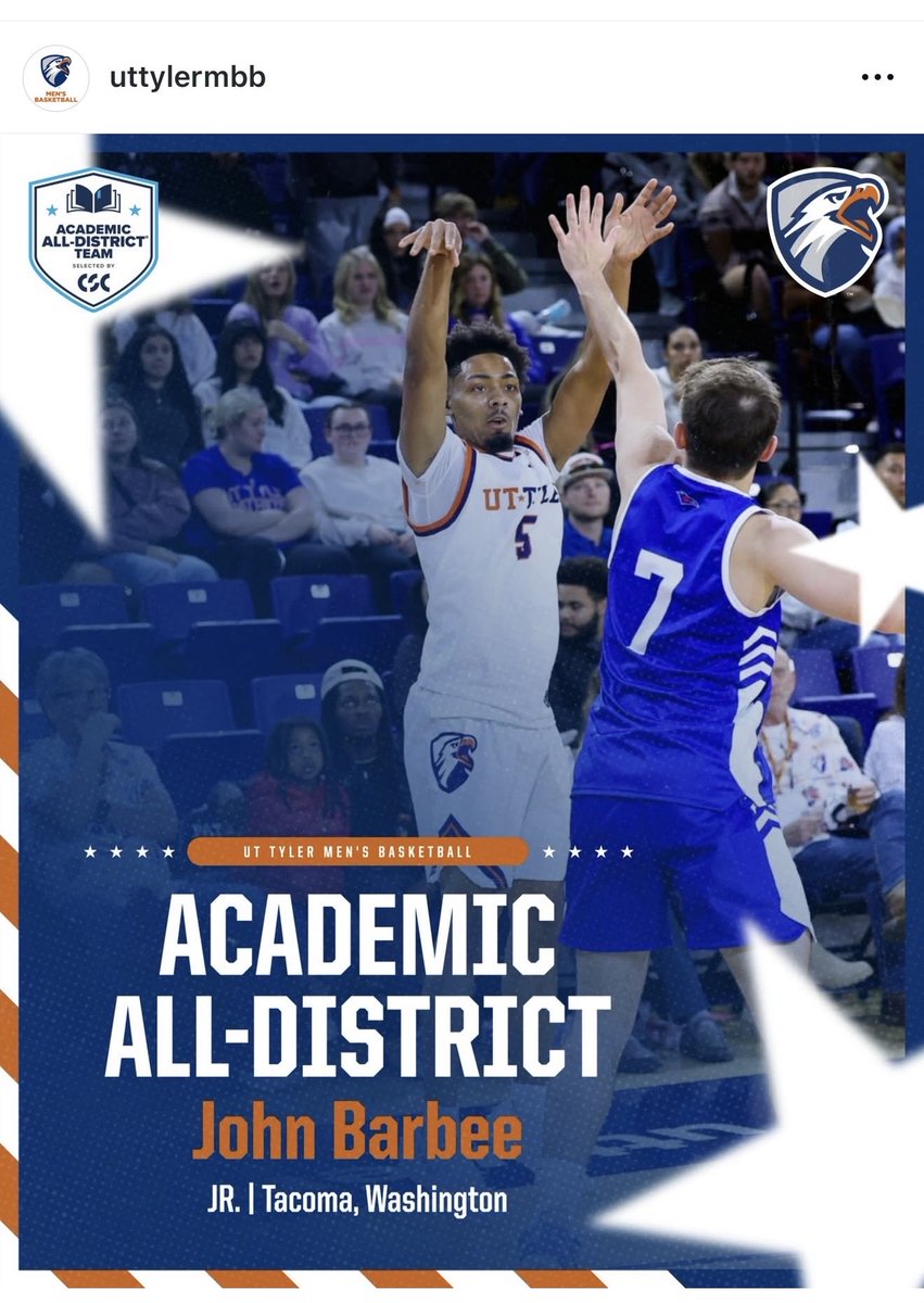 Johnb__5's tweet photo. John Barbee earns Academic All-District honors — hard work on and off the court. https://t.co/GTfV9MStiw