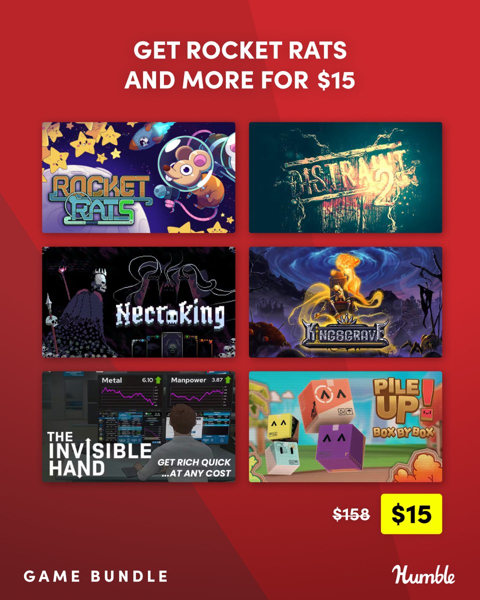 FlynnsArcades's tweet photo. 🌟 Upgrade your Steam collection with the new Humble Bundle! Includes ION Shift, DISTRAINT 2, Technotopia, LUNARK, Regulators and more amazing indie titles. Support charity while you play! 💚
https://t.co/bzUtXM91Wp https://t.co/yMEMp4wdv2