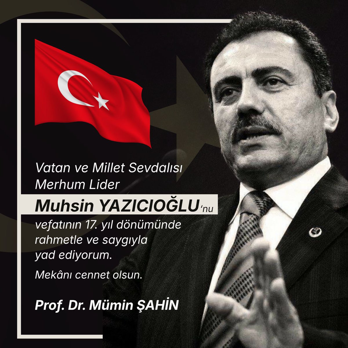 Prof.Dr.Mümin ŞAHİN tweet media