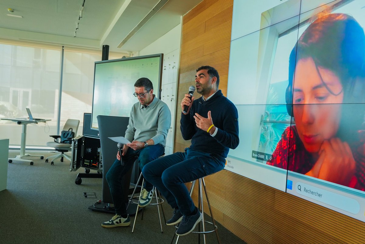 KESSA_2026's tweet photo. Day 2 at KESSA.

Let’s Talk AI: Once Upon a Prompt.

With Zouhair Yata , Ikram Chairi  and Mehdi Ghissassi.

Thank you to our speakers.

@KESSA_2026 @UM6PStorySchool and @french_african . https://t.co/13jpYdfyR1