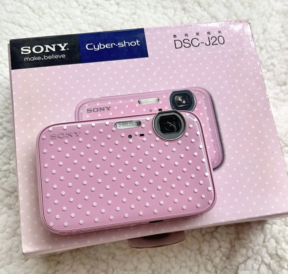(rare) sony make believe cybershot dsc j20