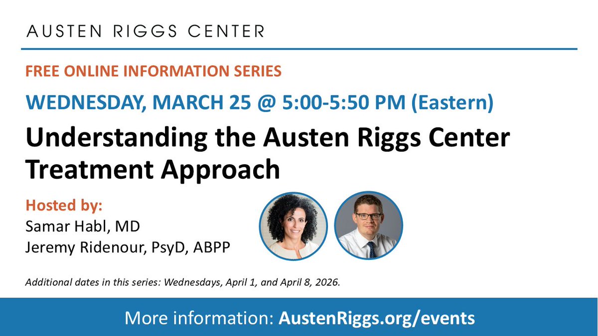 Austen Riggs Center tweet media