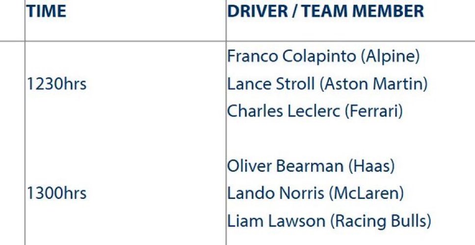 Franco Colapinto - Fan tweet media