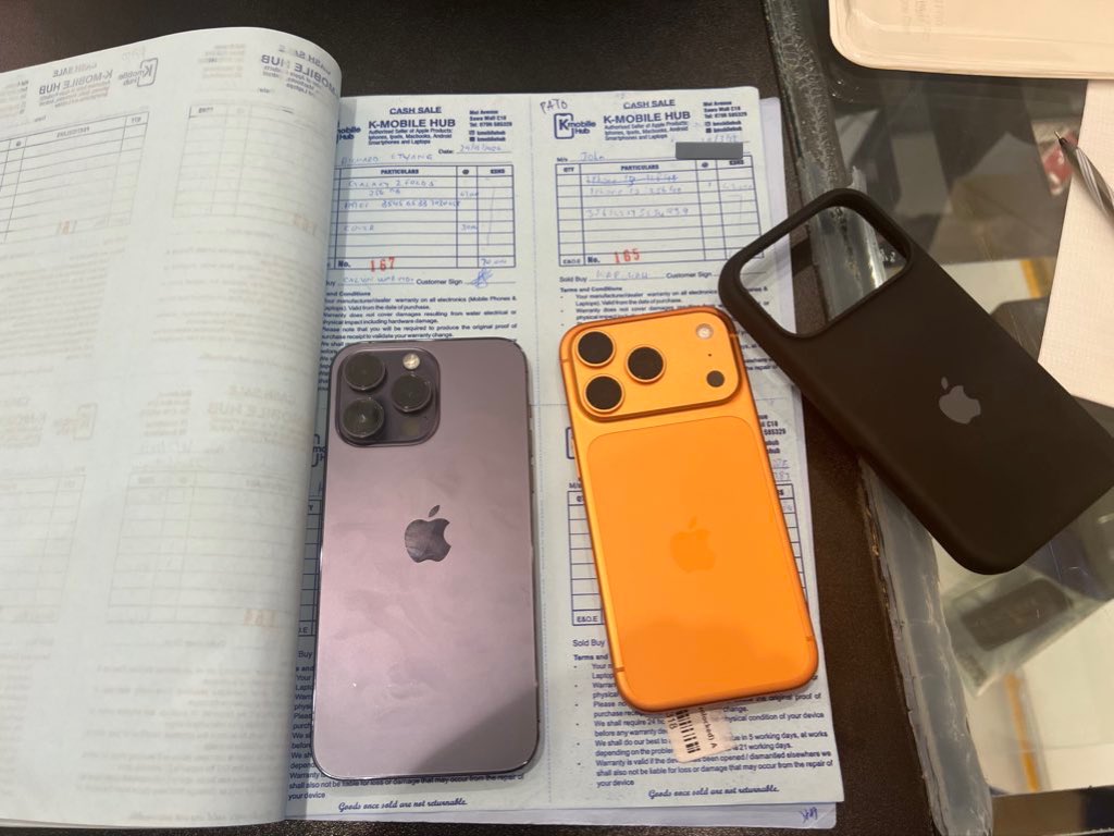 Trade in 14 pro max to 17 pro 👌🏽