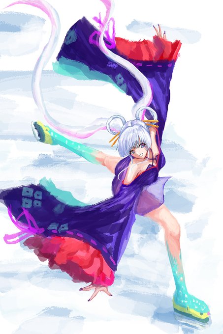 氷上のヤチヨ様 #超かぐや姫