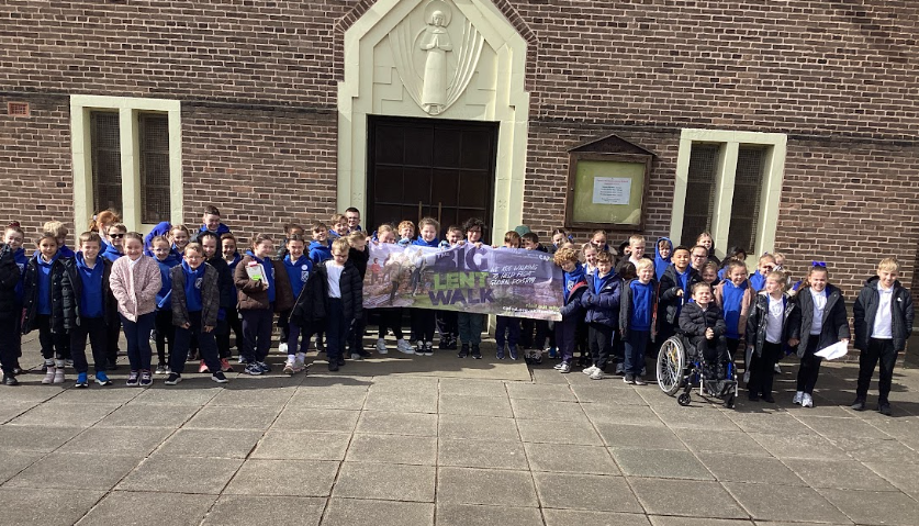 stmonicasbootle's tweet image. The wind didn't stop Year 3 taking part in the Big Lent Walk this morning. They walked to St Monica's Church to prepare for the Easter Pageant. #CatholicLifeandMission #FaithInAction
