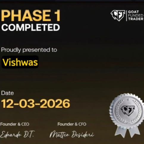 AngeButter2's tweet photo. 🎉 Milestone unlocked!

Just completed Phase 1 with GFT 🚀
One step closer to becoming a fully funded trader 💰
The journey continues — let’s go! 💪

@Goatfunded @EdwardXLreal
#GFT #TradingJourney #Forex #FundedTrader #Milestone https://t.co/So856eCCrM