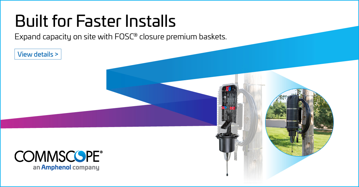 FierceNetwork_'s tweet image. For 30+ years, FOSC® closures have set the benchmark in fiber reliability. @CommScope raises the bar again with a new slack storage basket built for faster, smarter installs.

Download the brochure to learn more: bit.ly/4c2mrQl

#Sponsored #FiberOptics #Telecom