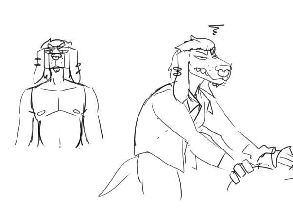 crocodile_cache's tweet photo. Buck “Hux” Huxley, Greymuzzle Dogtective https://t.co/sixFfQQJca
