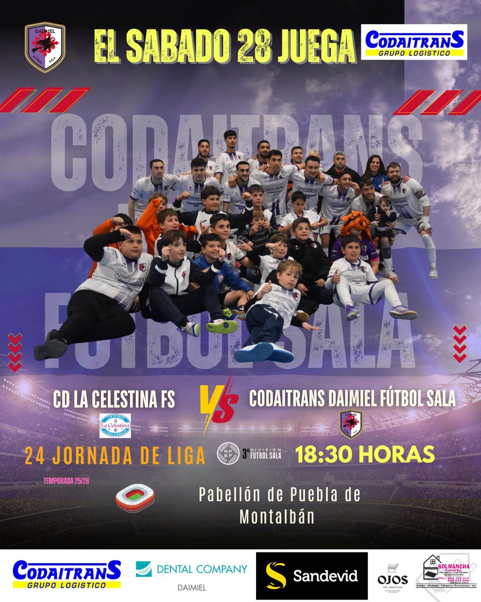 Codaitrans Daimiel Fútbol Sala tweet media