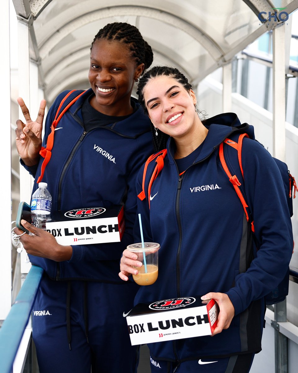VirginiaSports's tweet photo. 🛫 Wheels up, we’re off to Sacramento! 

@choairport | The official airport of Virginia Athletics  #GoHoos https://t.co/3ZlOpniMaU