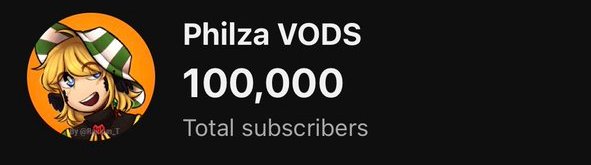Mercy_EU_'s tweet photo. i would like to thank everyone, philza vods reached 100k subs today!
I couldn't have done it without my friends to be honest.
It's a project i have been working on for 4 years over and truthfully i never thought it would even reach 1000 people but thank you all, so so much💜 https://t.co/TiqnSUzOOn