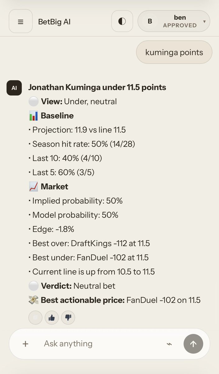 BetBigAI tweet media