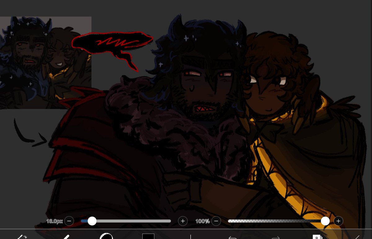 Kookaburrs's tweet photo. #Doomtaph redraw https://t.co/EfUPlcHT7K