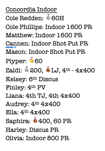 CC Track & Field tweet media