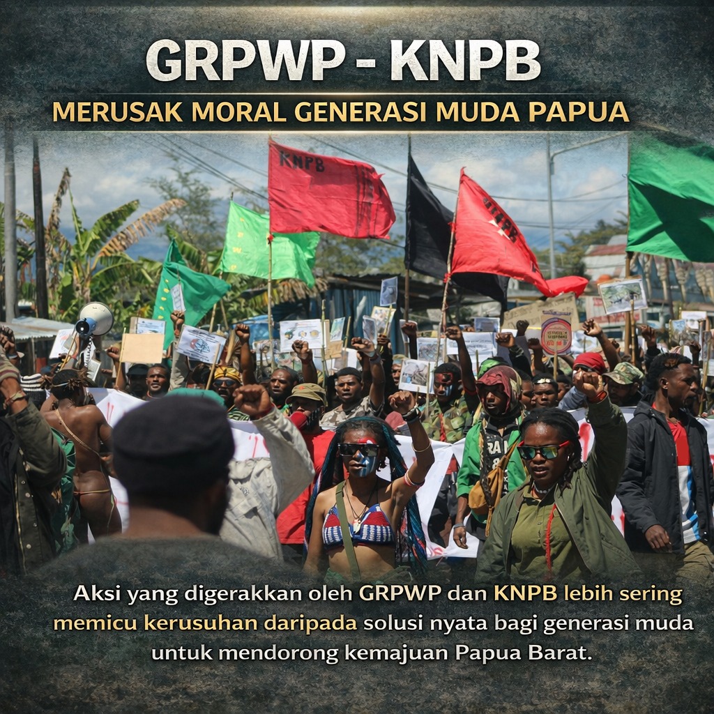 suarakeadilan88's tweet image. Isu yang dikaitkan dengan GR-PWP dan KNPB seringkali memancing emosi.
padahal yang dibutuhkan Papua hari ini adalah solusi nyata, bukan provokasi dari kelompok separatis

#GRPWP
#KNPB
#WaspadaiProvokasi
#TolakAksiGRPWP
#TolakProvokasiGRPWP