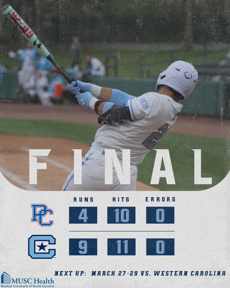 The Citadel Baseball tweet media